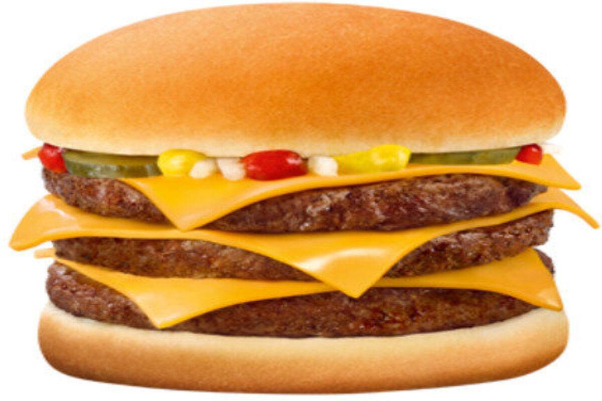 🍔 Le Triple Cheese Burger