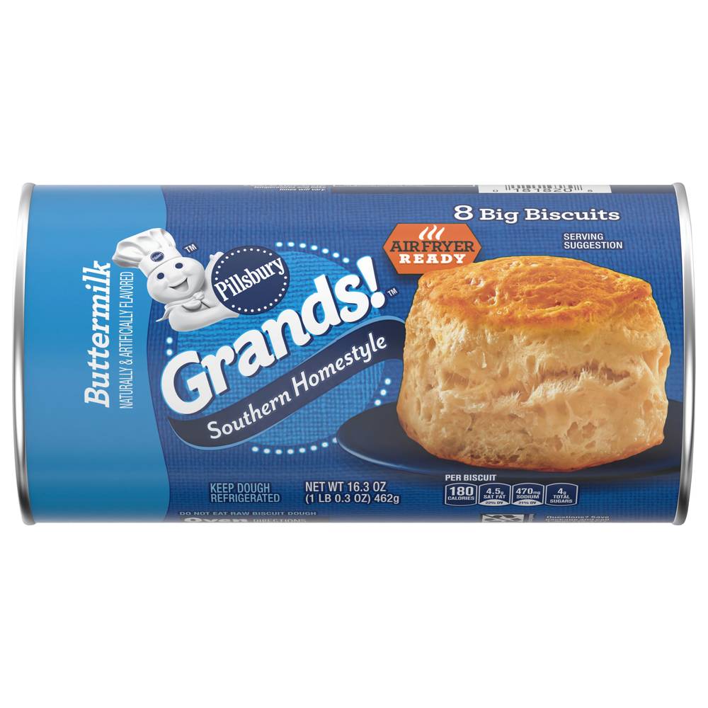 Pillsbury Grands! Southern Homestyle Buttermilk Biscuits (8 ct)