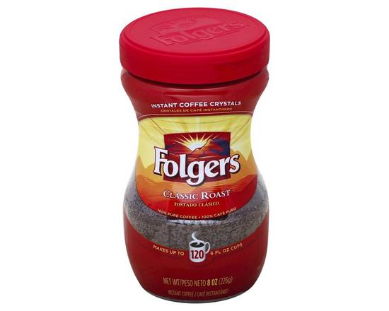 Folgers · Classic Roast Instant Coffee (8 oz)