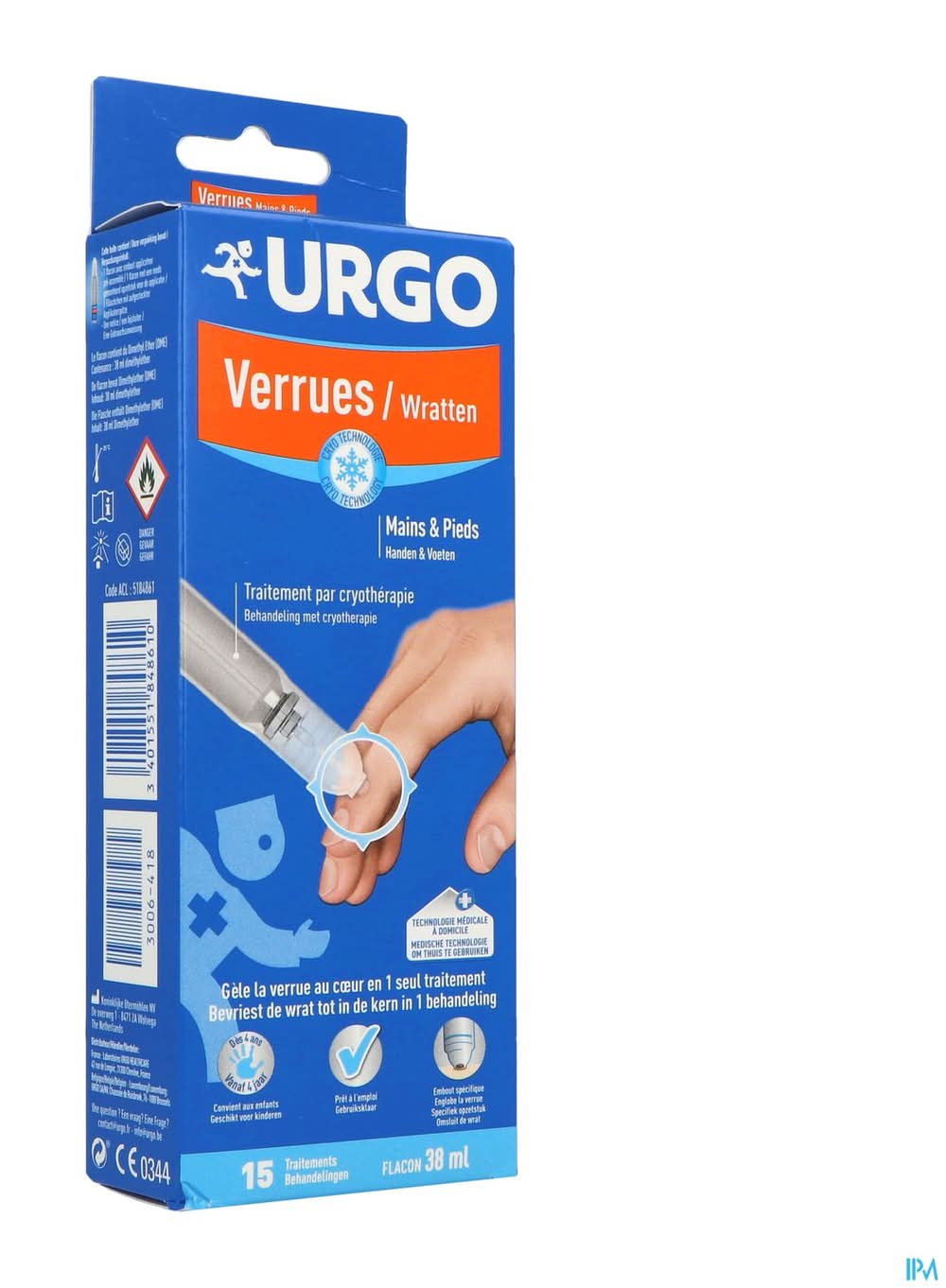Urgo - Verrues cryothérapie mains & pieds (38ml)