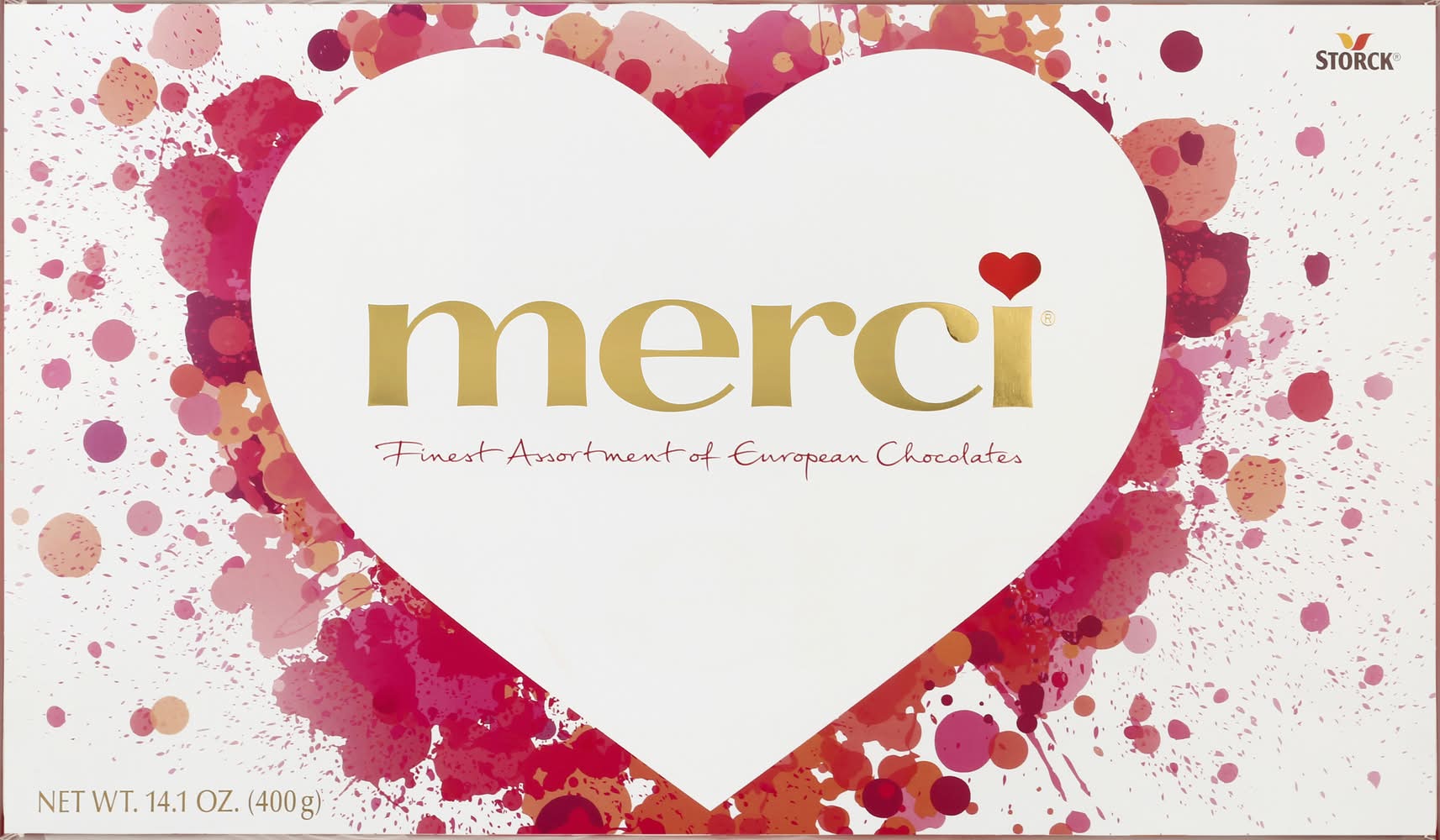 Merci Valentines Day Assortment Of European Chocolates (14.1 oz)