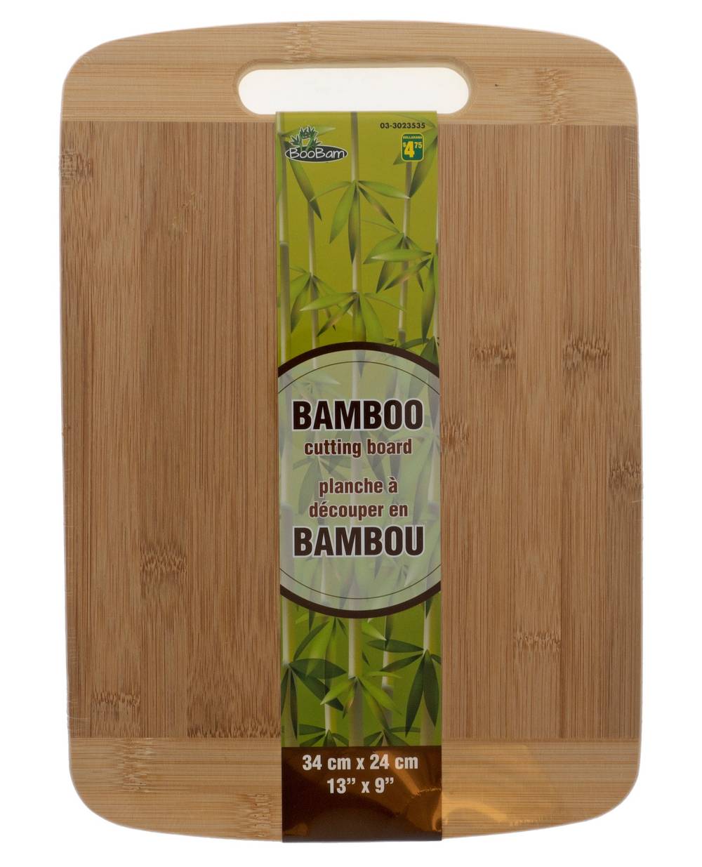 Boobam planche à découper en bambou (13" x 9") - boobam bamboo cutting board, 13" x 9"