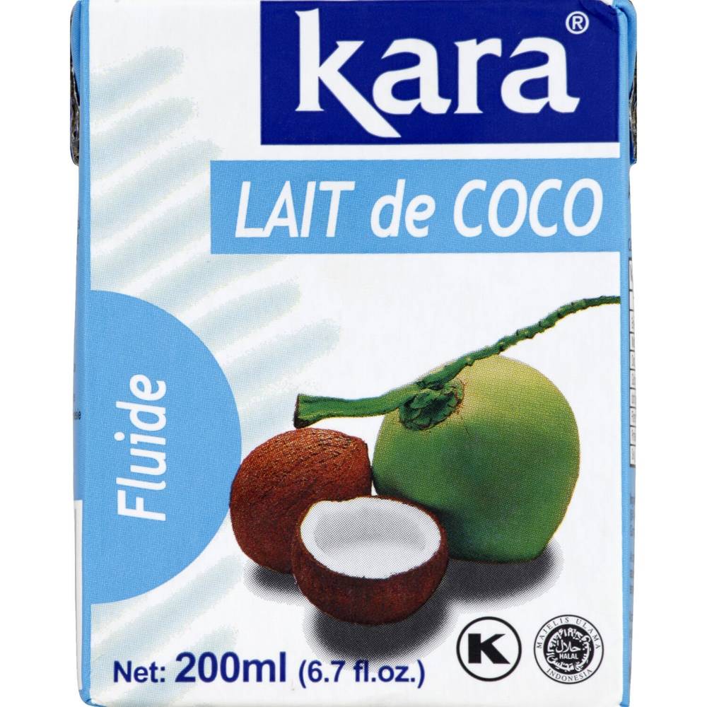 Kara - Lait de coco fluide (200 ml)