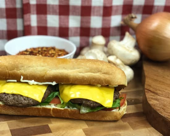 Cheeseburger Sub