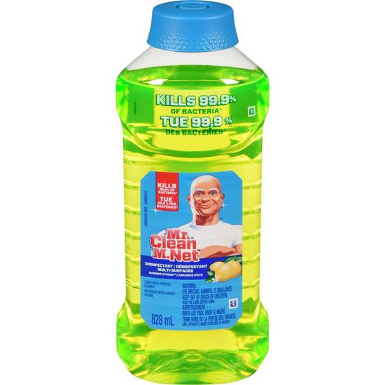 Mr. Clean Liquid Antibacterial Cleaner Summer Citrus (828 ml)