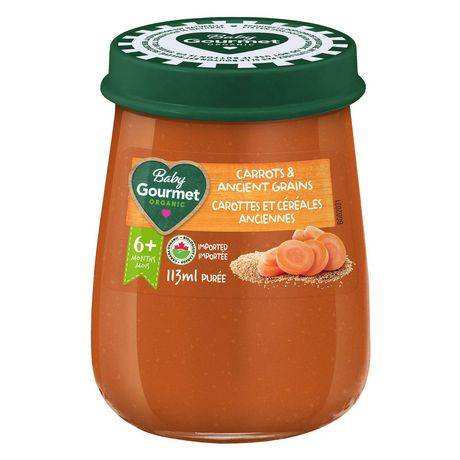 Baby Gourmet Organic Jar Ancient Grains, Carrot (208 g)