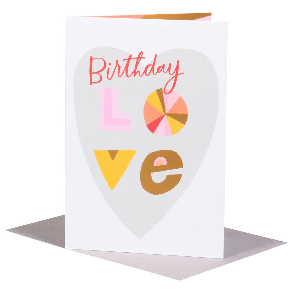 American Greetings Birthday Love Greeting Card