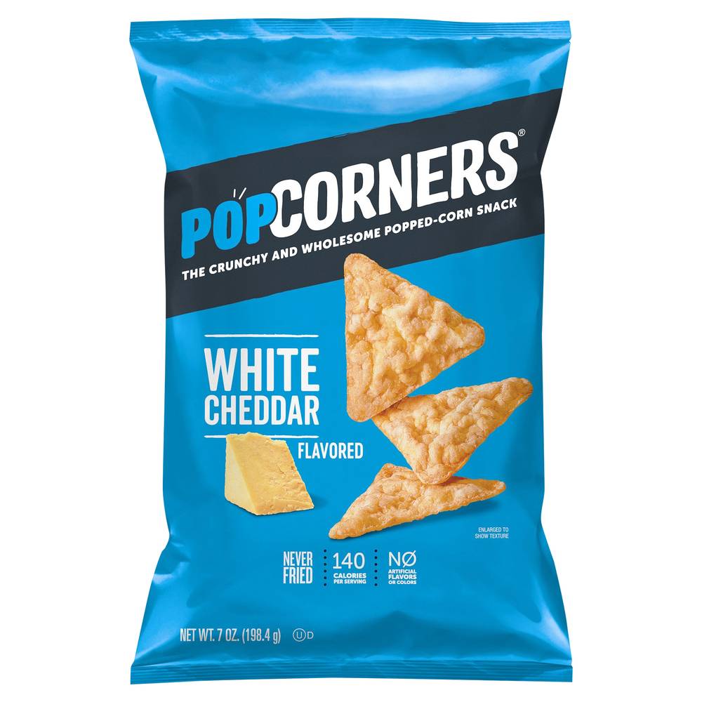 PopCorners Popped-Corn Snack, White Cheddar (7 oz)