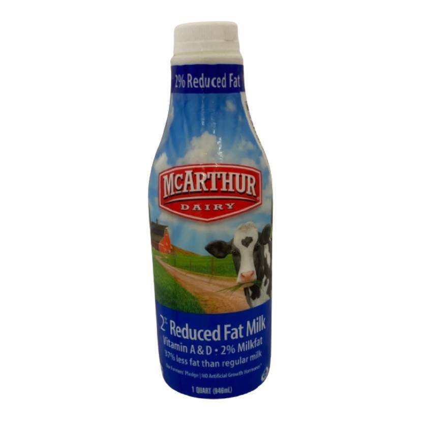 McArthur Dairy 2% Reduced Fat Milk (1 qt)