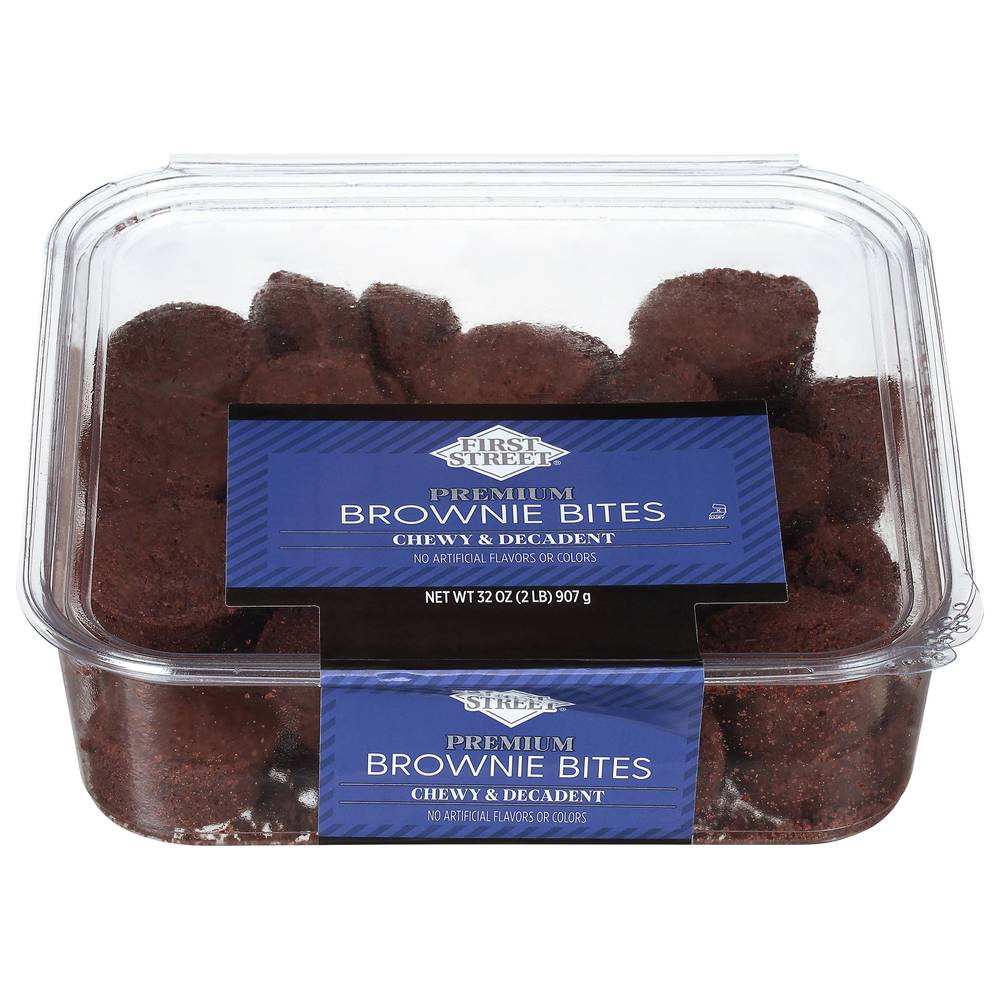 First Street Premium Brownie Bites (32 oz)