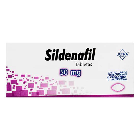 Ultra lab sildenafil tableta 50 mg (caja 1 pieza)