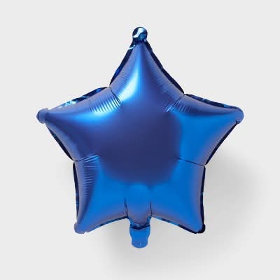 Spritz Star Foil Balloon, Navy Blue