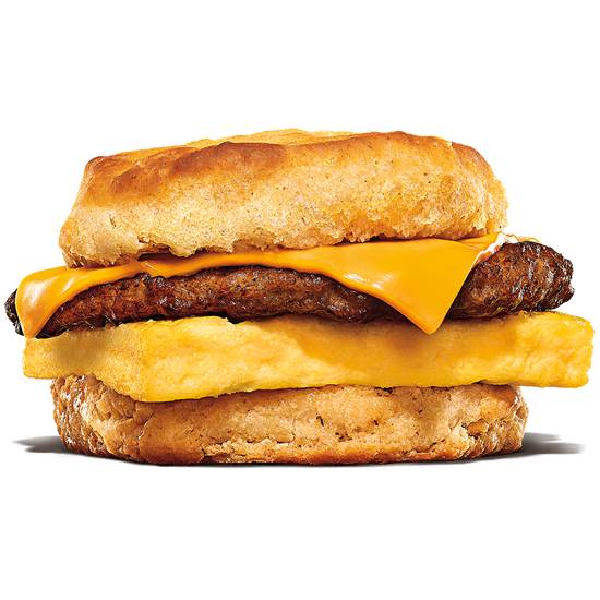 Order Sausage, Egg & Cheese Biscuit food online from Burger King store, Wasilla on bringmethat.com