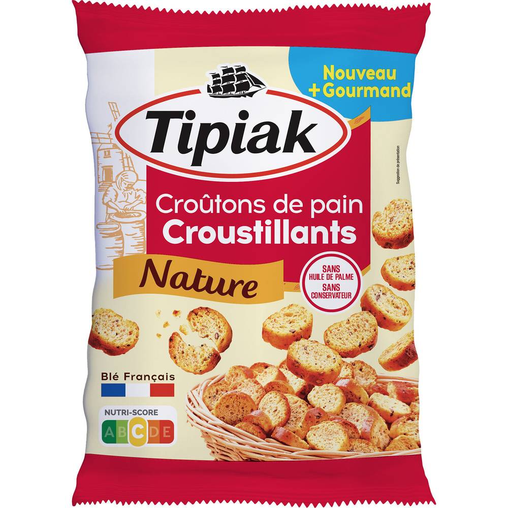 Tipiak - Croûtons de pain croustillants au spécial nature
