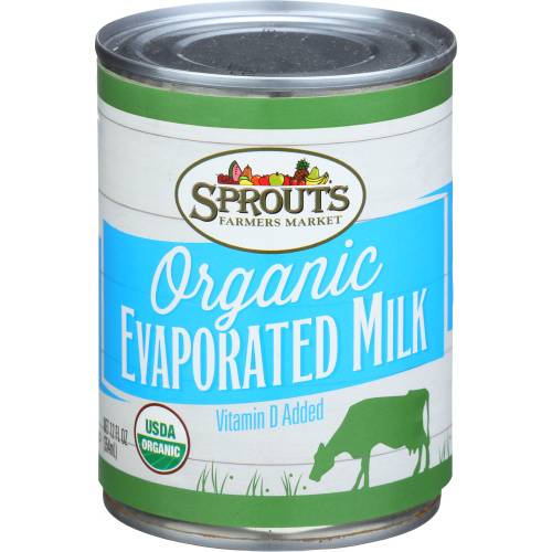 Sprouts Organic Evaporated Milk