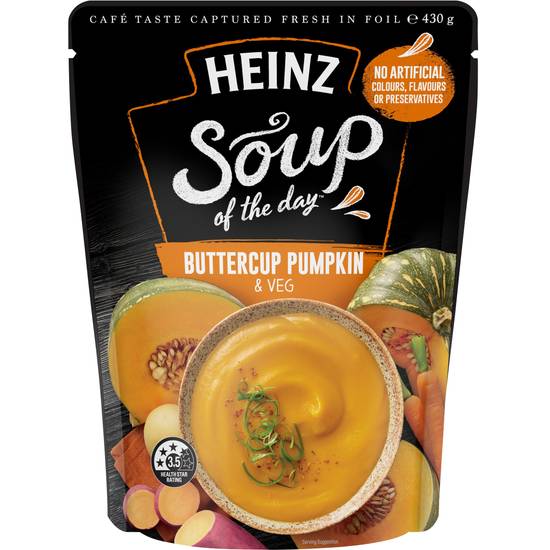 Heinz Soup Of The Day Buttercup Pumpkin & Veg Soup Pouch 430g