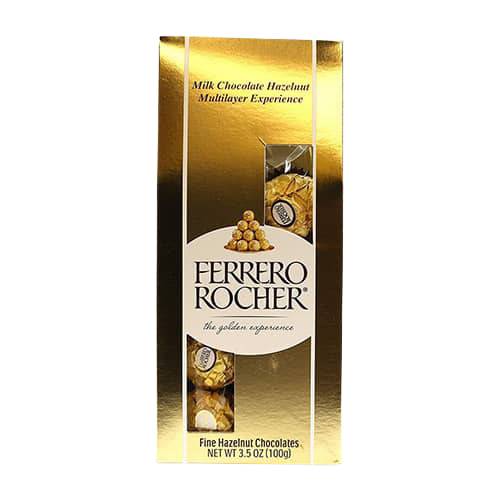 Ferrero Rocher Fine Hazelnut Chocolates (100 g)