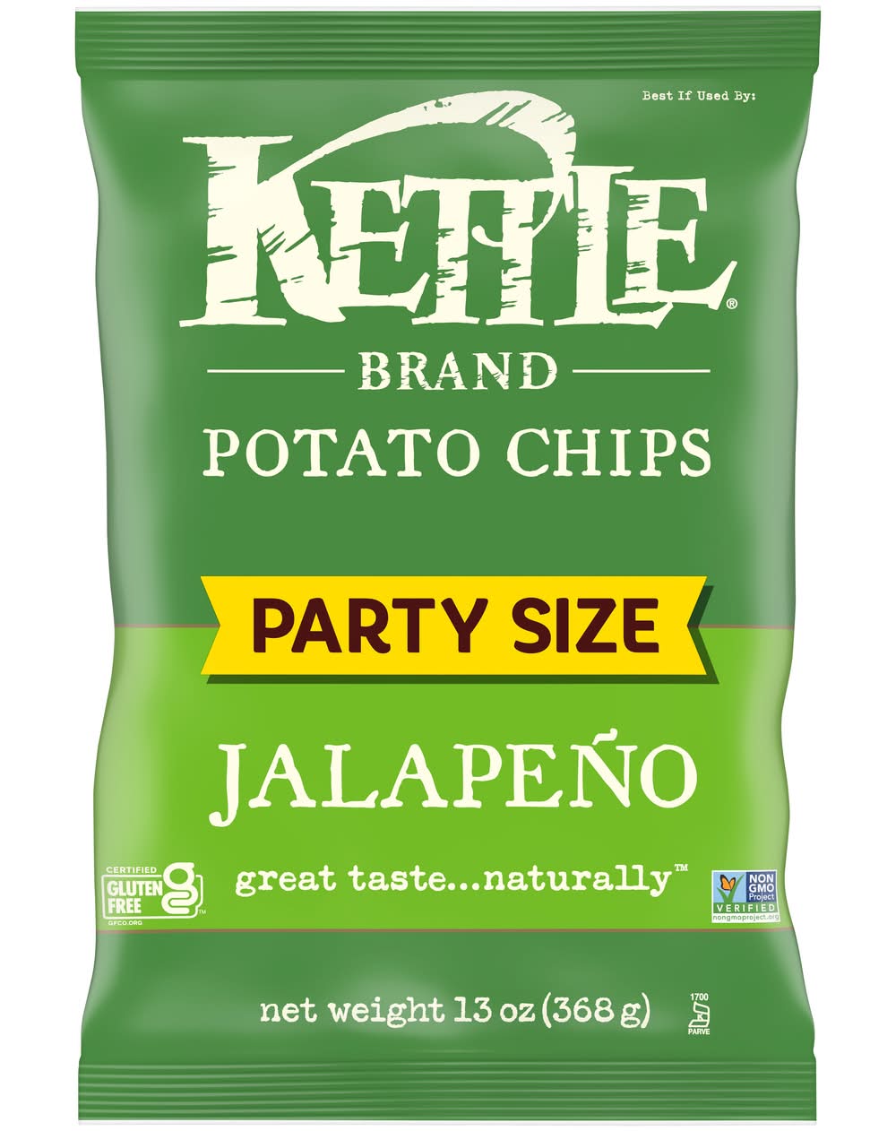 Kettle Brand Potato Chips, Jalapeno (13 oz)