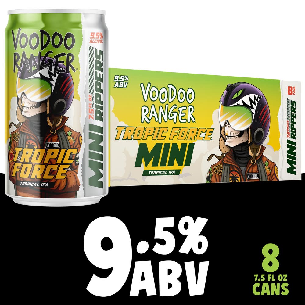 Voodoo Ranger Tropic Force Beer Mini Rippers (8 x 7.5 oz)