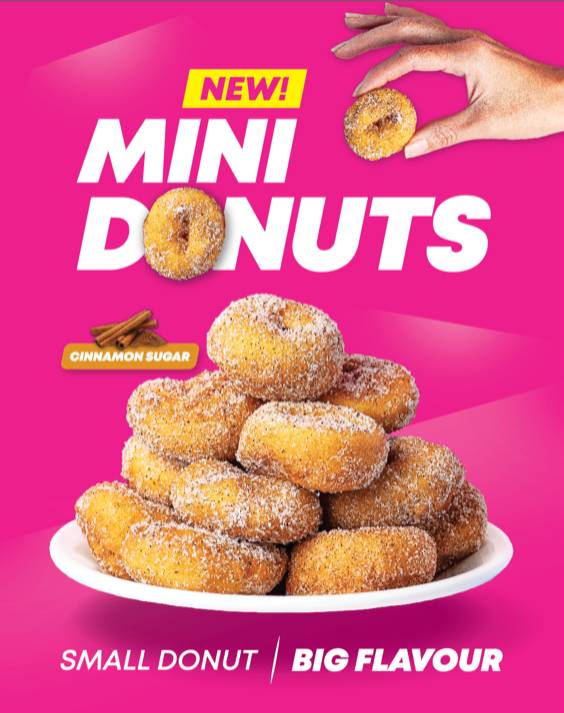 Mini Donuts (Regular- 6 pieces)