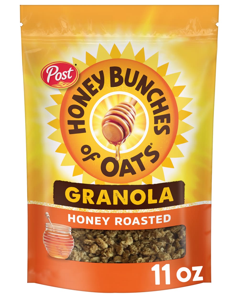 Post Honey Bunches Of Oats Granola, Honey Roasted (11 oz)
