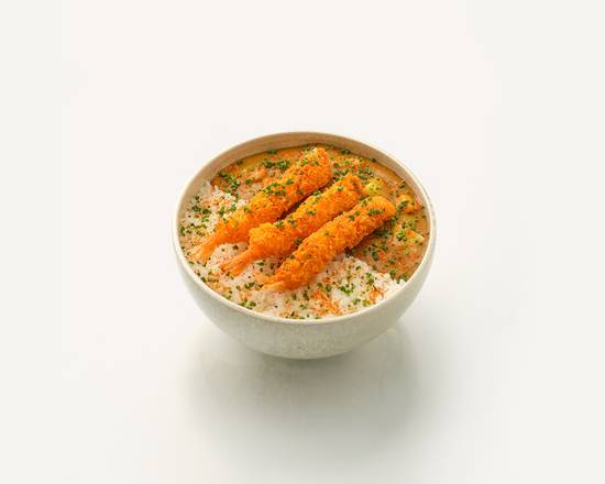 Curry Tempura-Garnelen
