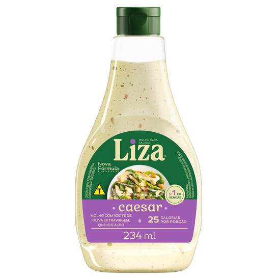 Liza molho para salada caesar (234 ml)