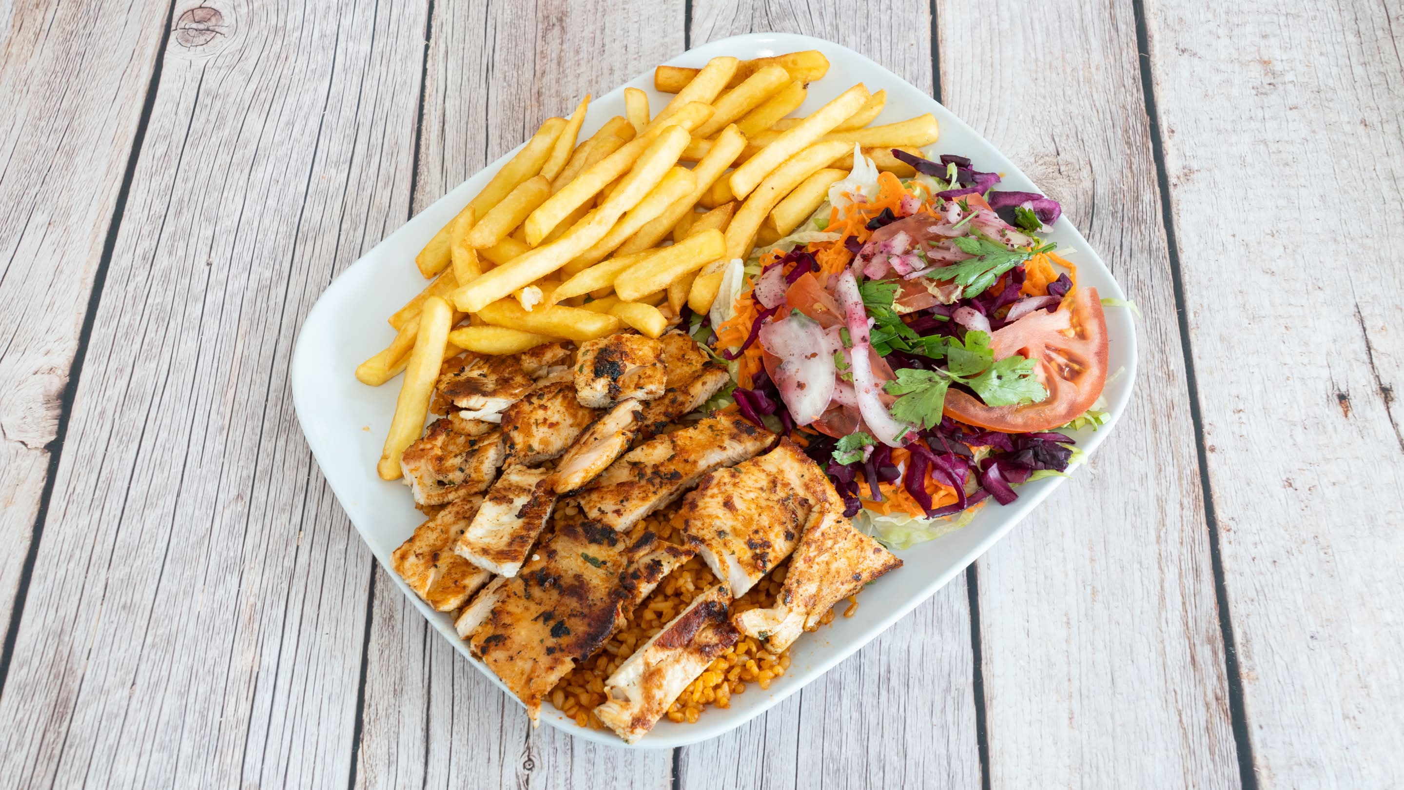 🍗Assiette escalope de poulet🍗
