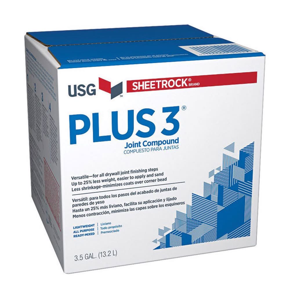 Usg Sheetrock Plus 3 White All Purpose Joint Compound 3.5 Gal