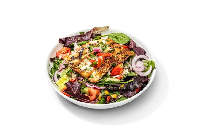 Grilled Salmon Salad