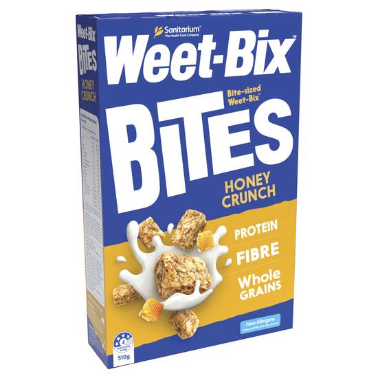 Sanitarium Weet-Bix Bites Crunchy Honey Cereal 510g