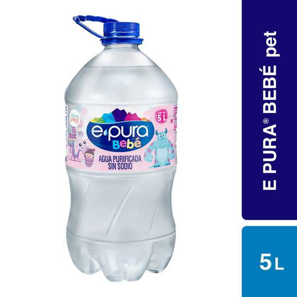 Epura agua para bebé sin sodio (garrafón 5 l)