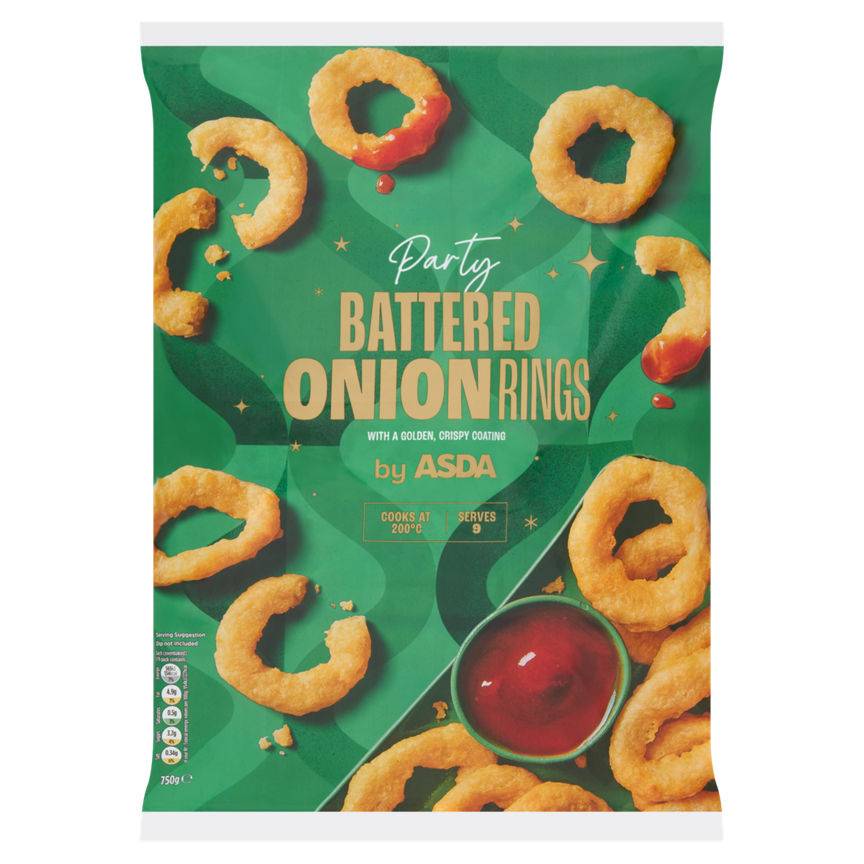 ASDA Battered Onion Rings (750g)