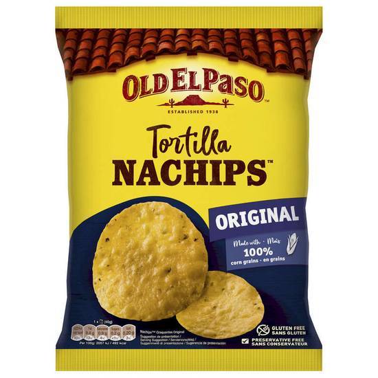 Old El Paso chips Tortilla Nachips original 40 g