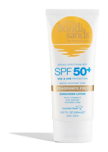 Bondi Sands SPF50 Fragrance Free Sunscreen Lotion 150ml