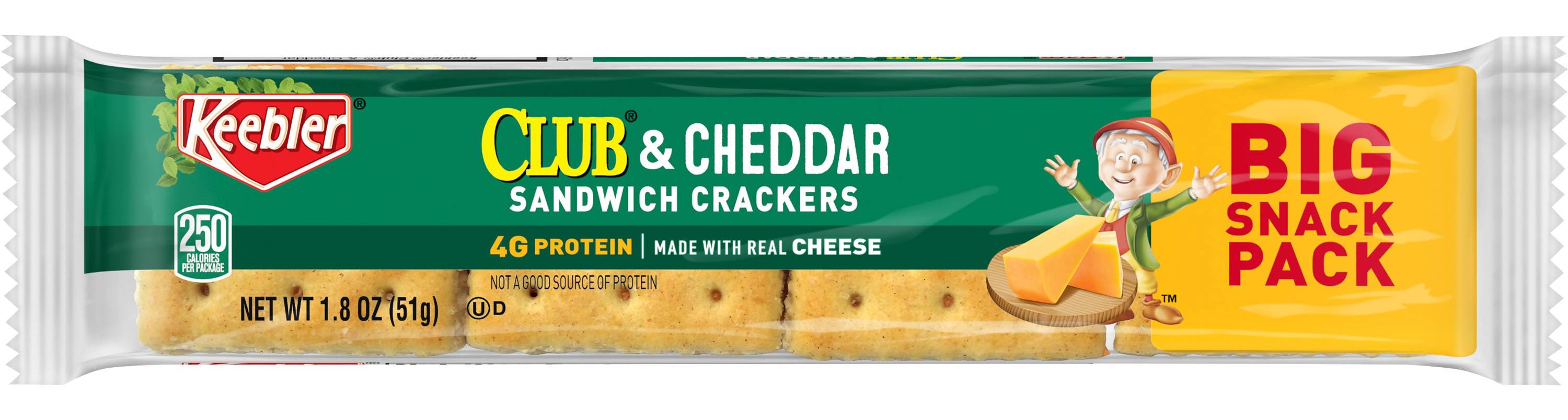 Keebler Club & Cheddar Sandwich Crackers (1.8 oz)