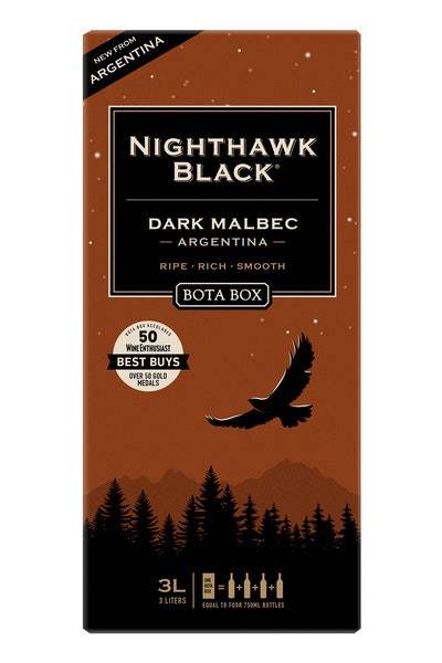 Bota Box Nighthawk Black Dark Malbec Wine (3 L box)