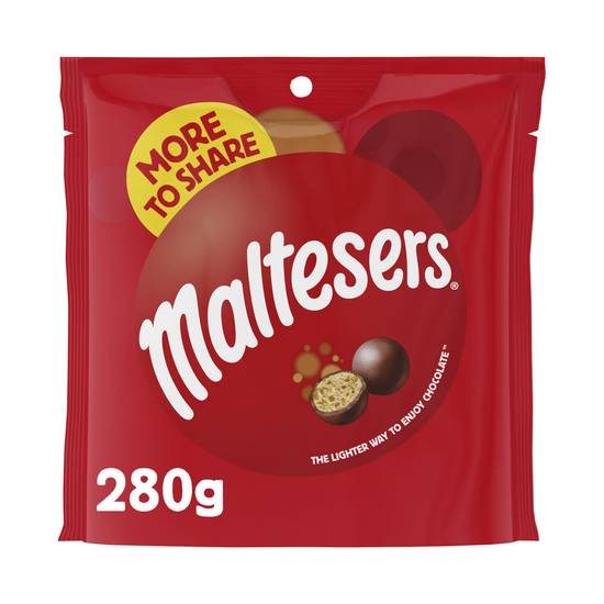 Maltesers Milk Chocolate Snack Party Bag 280g