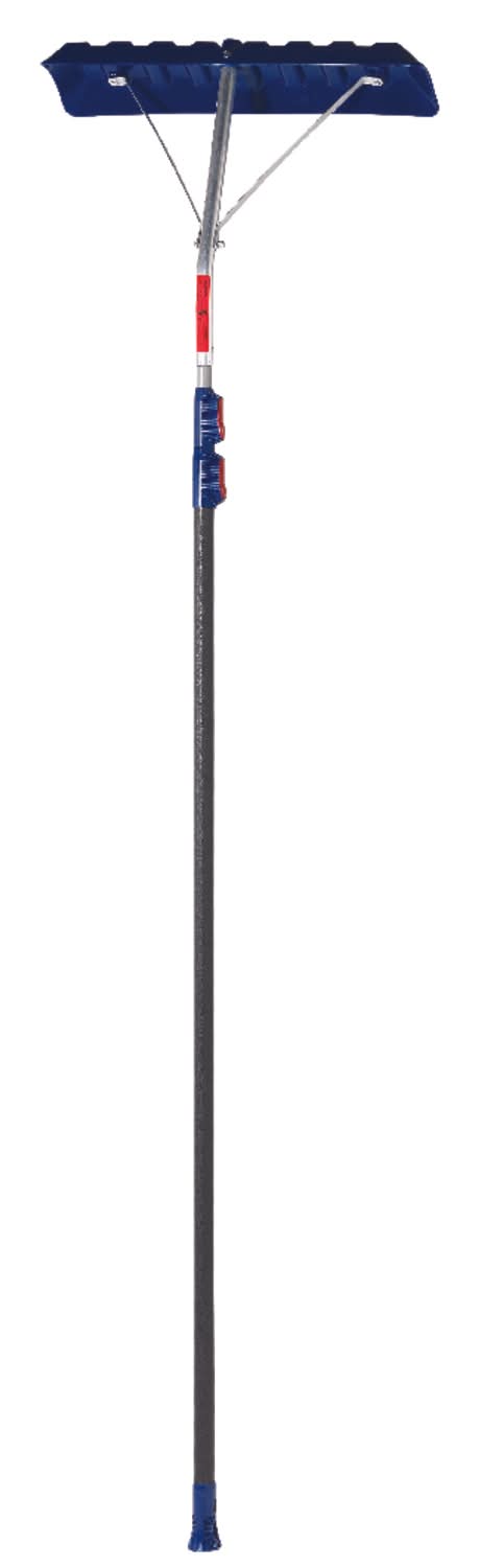 Garant 24 In. W X 16.5 Ft. L Poly Roof Rake