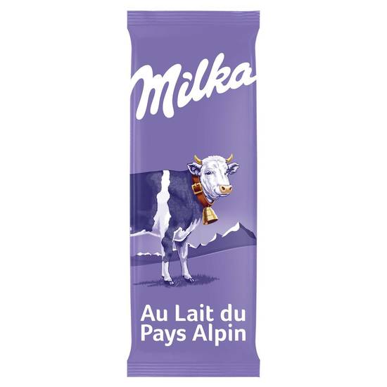 Chocolat au lait alpin Milka 200g