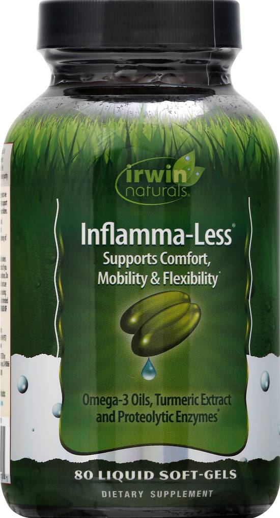 Irwin Naturals Inflamma-Less Liquid Soft-Gels (80 ct)