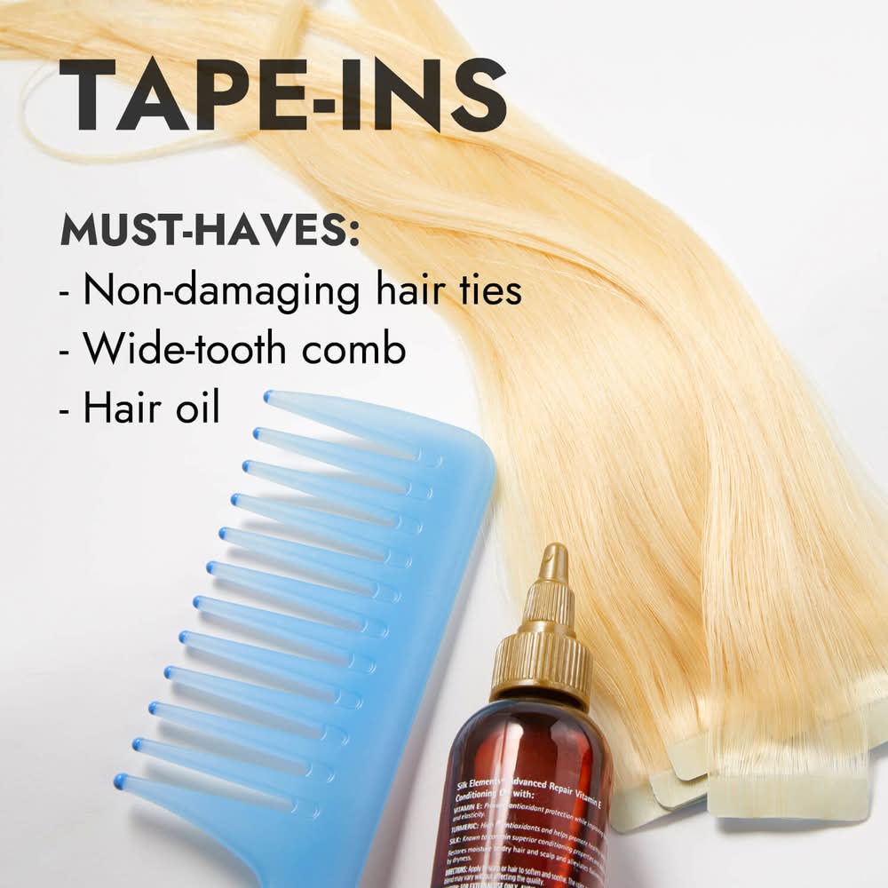 Satin Strands Tape in Remy Human Hair Extensions, 18 in  display picture 2
