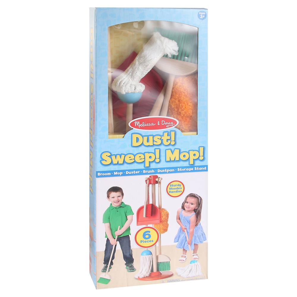 Melissa & Doug Dust! Sweep! Mop! Toy (10.01 lbs)