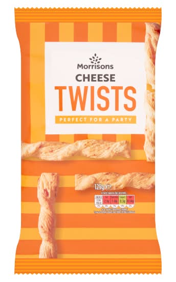 Morrisons Cheddar Cheese Twists (125g)