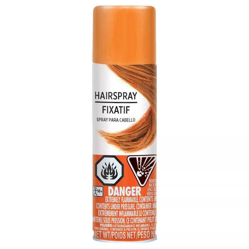 Party City Fixatif Hair Spray, Orange (3 oz)