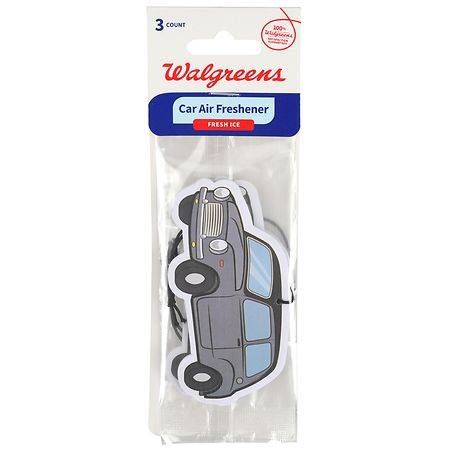 Walgreens Car Air Freshener (3 ct) (fresh ice)