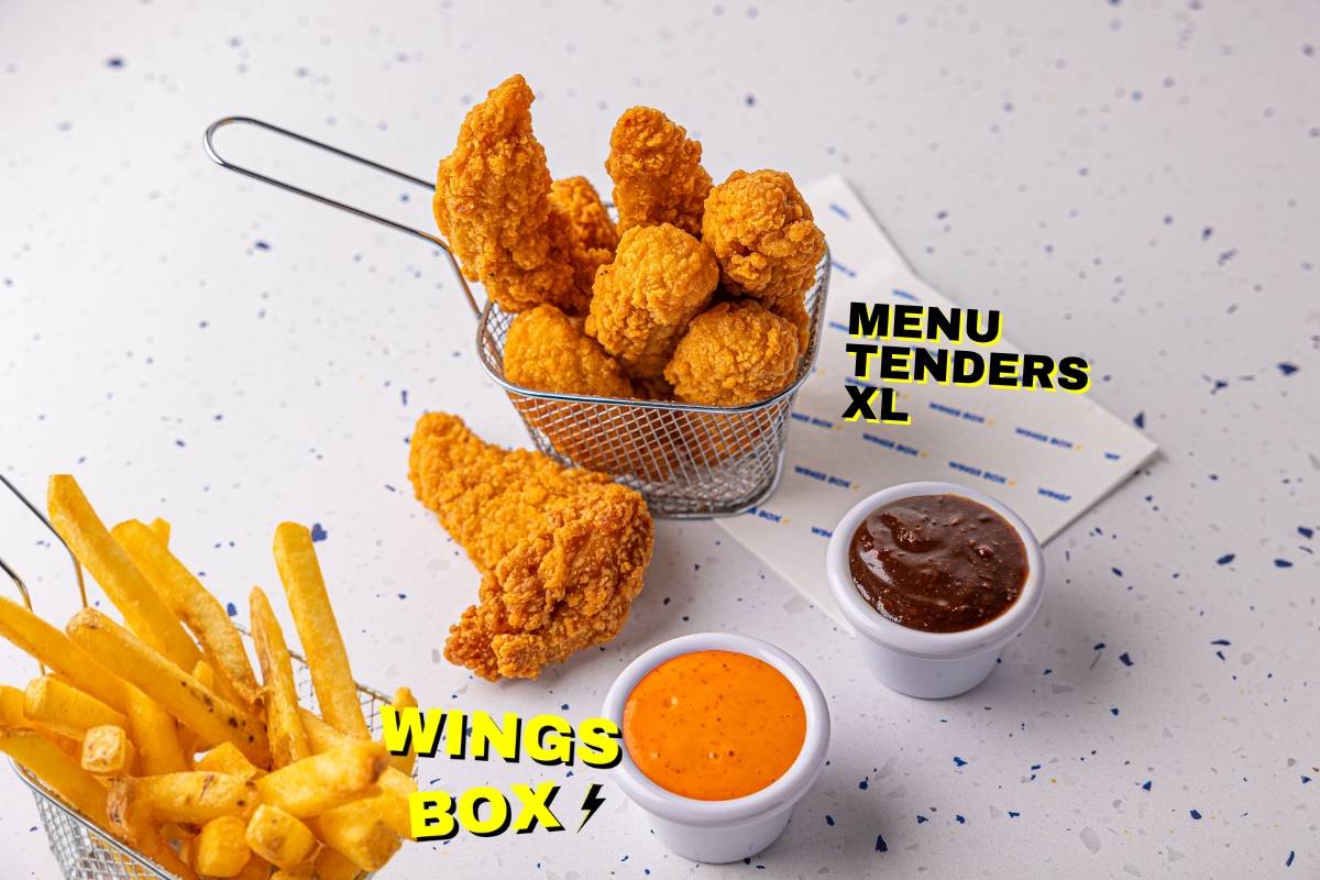 Menu Tenders XL