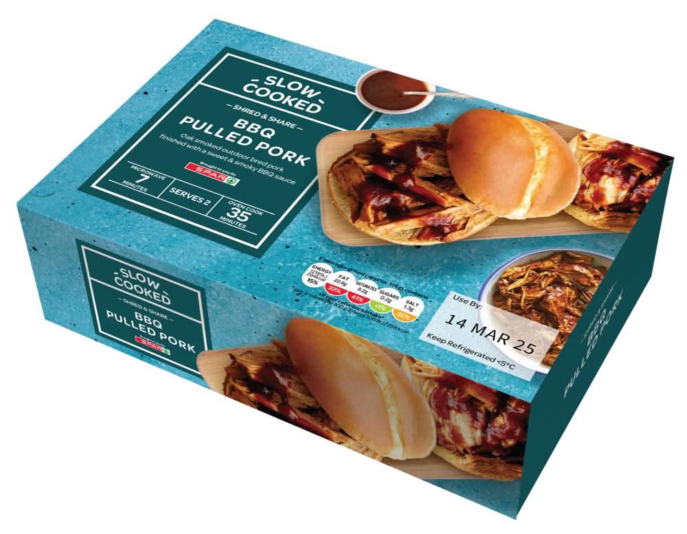 SPAR BBQ Pulled Pork 393g