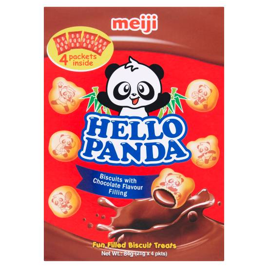 Meiji Hello Panda Biscuits With Chocolate Filling (chocolate)