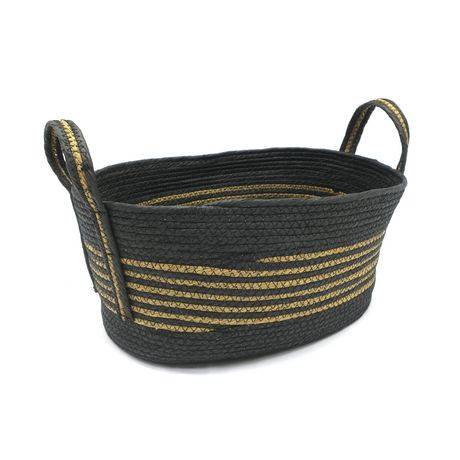 Hometrends Oval Two Tone Paper Basket (1 unit)